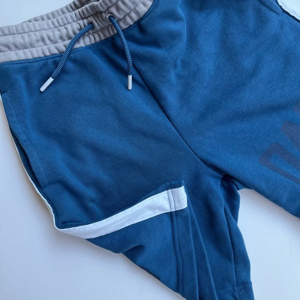 Jordan Blue Athletic Shorts with Jumpman Logo